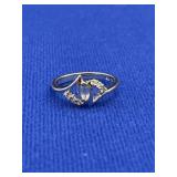 Sterling & CZ Ring