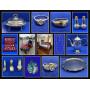 GOLF CART, JEWELRY, SILVER & SILVER PLATE & MORE