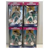 4 Baseball Superstar Statues