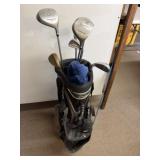 Golf Clubs & Wilson Bag Set