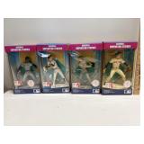 4 Baseball Superstar Statues