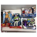 Toy Story Figures Woody Buzz Zurg Lot