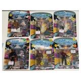 Star Trek TNG Action Figures Lot (6)