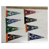 NFL Mini Pennants Lot (8 Teams)