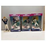 4 Baseball Statues & Whitey Ford Figure Lot