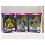 3 Baseball Superstar Statues