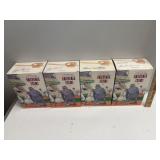 4 Baseball Stars Statues Mantle Berra Mathews