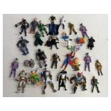 Mixed Action Figure Lot w/ DC Marvel & More