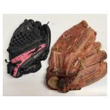 Mizuno & Rawlings Baseball Gloves Lot