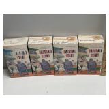 4 Baseball Stars Statues Mantle Mays Snider
