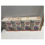 4 Baseball Stars Statues Mantle Ruth Spahn