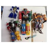 Voltron & Robot Action Figure Lot
