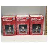 3 Sports Impressions Baseball Figurine Lot