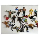 Mixed Action Figures Lot TMNT & More