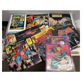 Comic Book & Record Set Lot w/ Superman