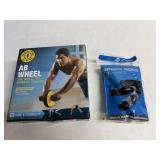 Ab Wheel & Speed Rope Fitness Set