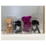 Ty Beanie Babies Bears w/ Cases Plush Lot