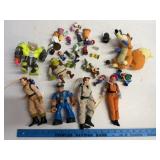 Ghostbusters Shrek Mario Figure Lot