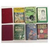8 Vintage Baseball Books