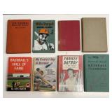 8 Vintage Baseball Books