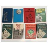 8 Vintage Baseball Books