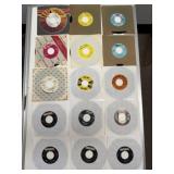 15 Vintage 45 RPM Record Lot Mixed Labels