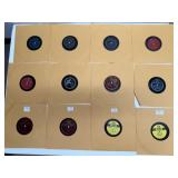 12 Vintage 78 RPM Record Lot w/ Sleeves
