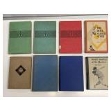 8 Vintage Baseball Books