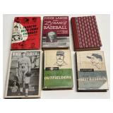 6 Vintage Baseball Books