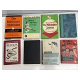 8 Vintage Baseball Books