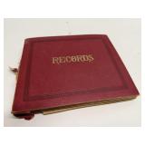 Vintage 45 RPM Record Storage Album