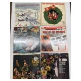 6 Vintage LP Lot: Christmas & Pop Mix