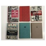 6 Vintage Sports Books