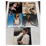 6 Pop Vinyl Lot: Madonna, MJ, Whitney