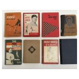8 Vintage Baseball Books