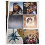 6 Willie Nelson Vintage LP Collection
