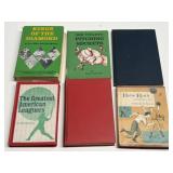 6 Vintage Baseball Books
