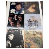 6 Classic Rock & Pop Vinyl LPs