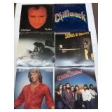 6 Classic Rock & Pop LP Albums