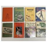 8 Vintage Baseball Books