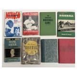 8 Vintage Baseball Books