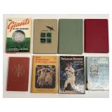 8 Vintage Baseball Books