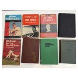 8 Vintage Baseball Books