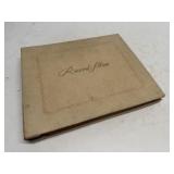 Vintage 78 RPM Record Album Book w/ Records