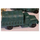 Rubber Auburn Toy Troop Carrier