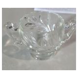 Indiana Glass Willow Double Handle Sugar Bowl