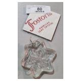 Fostoria Crystal Ornament