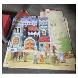 3D Cardboard Medieval Castle