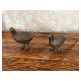 2 Brass Birds