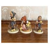3 Hummel Figurines